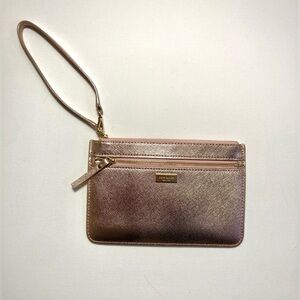 Kate Spade Laurel Way Tinie Wristlet in Rose Gold